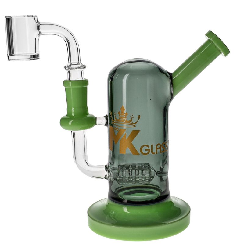 Upright Capsule Dab Rigs from MK100 Glass