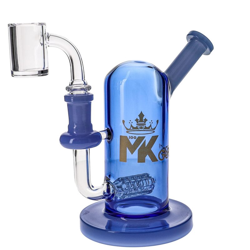 Upright Capsule Dab Rigs from MK100 Glass