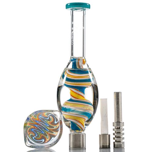 Glycerin Freezable Nectar Collector by MK100 Glass