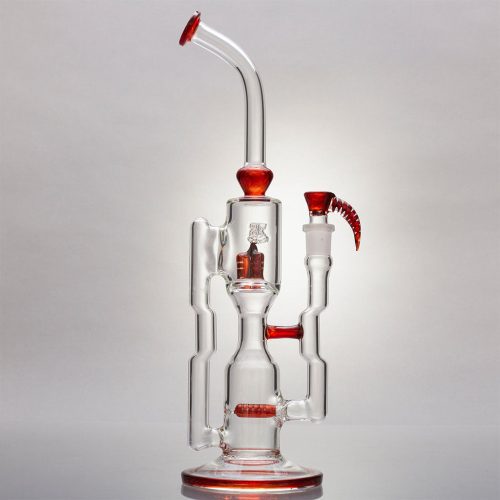 2K Glass Art MeshLine Recycler Percolator Bongs